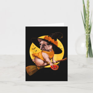 French Bulldog Halloween Costume Shirt Men Women Card