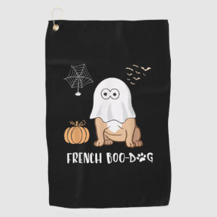 French Bulldog Halloween Cute Boo-Dog 2020 Tees Golf Towel
