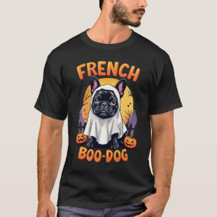 French Bulldog Halloween Ghost - French Boo-Dog T-Shirt