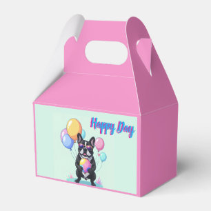 French Bulldog Happy Day Französische Bulldogge  Favour Box