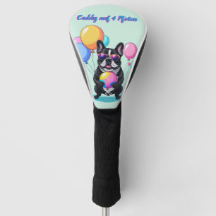 French Bulldog Happy Day Französische Bulldogge Golf Head Cover