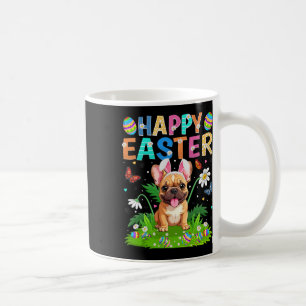 French Bulldog Happy Easter Egg Hunt Bunny Ear Eas Coffee Mug