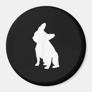 French Bulldog Head Tilt Apparel, Frenchie Head Magnet