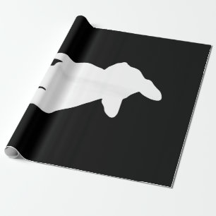 French Bulldog Head Tilt Apparel, Frenchie Head Wrapping Paper
