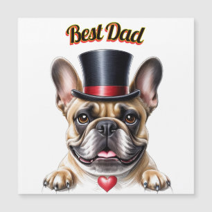 French Bulldog Herz Vatertag Bulldogge