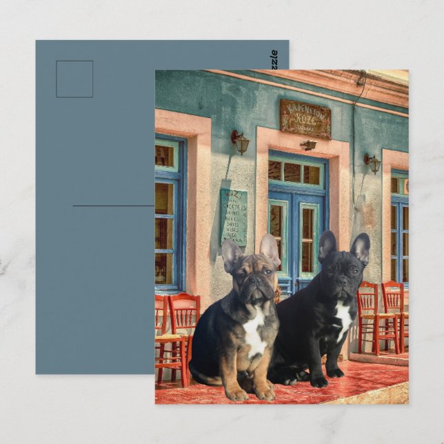 French Bulldog House French Bulldog  Postcard (Front/Back)