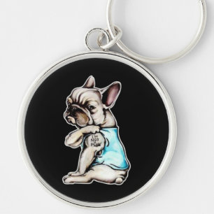 French Bulldog   I'm Not A Pugs Gift Key Ring
