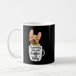 French Bulldog in a coffee cup dog mum
