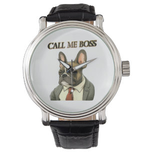 French Bulldog in a Suit Watch
