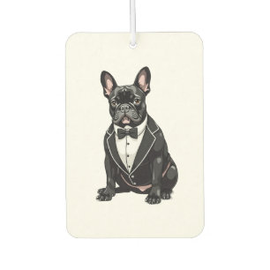 French Bulldog in Tuxedo Car Air Freshener