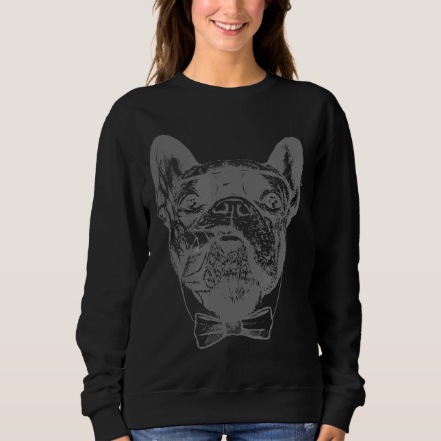 French Bulldog Is Crazy Sweatshirt (Front)