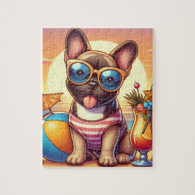 French Bulldog Jigsaw Puzzle (Vertical)