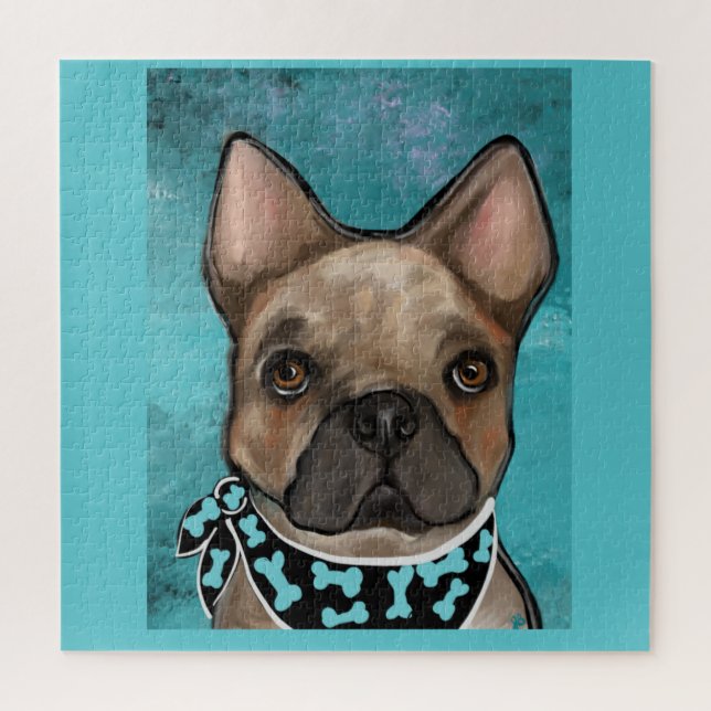 FRENCH BULLDOG        JIGSAW PUZZLE (Vertical)