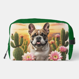 French Bulldog Kaktus Französische Bulldogge Dopp Kit