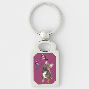 French Bulldog Key Ring