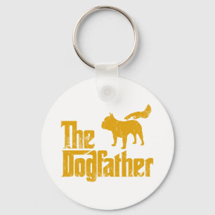 French Bulldog Key Ring