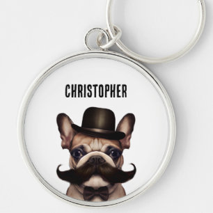 French Bulldog  Key Ring
