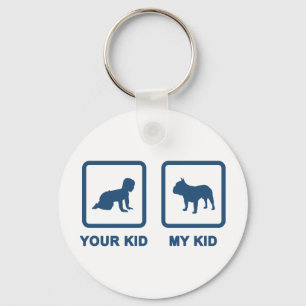 French Bulldog Key Ring