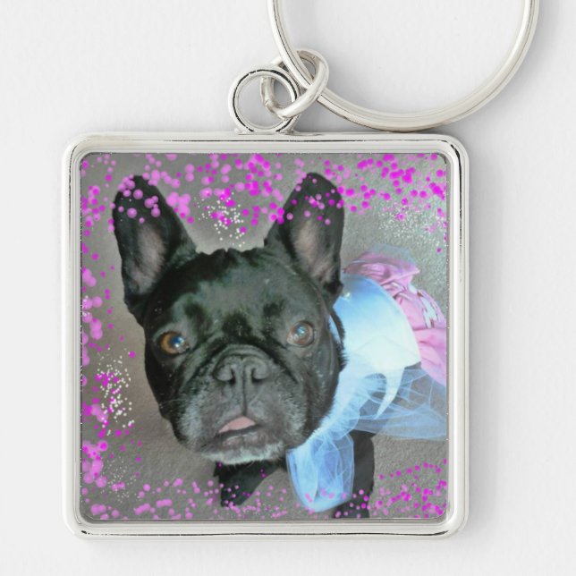 French Bulldog Key Ring (Front)