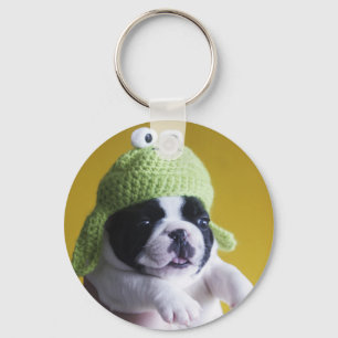 French Bulldog Key Ring