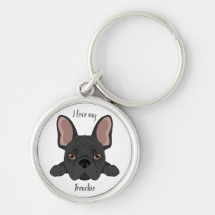 French bulldog key ring