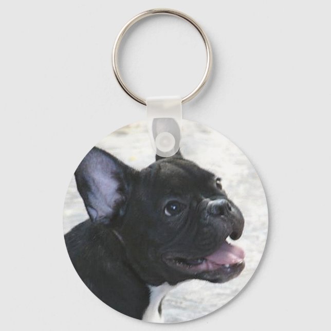 French Bulldog keychain (Front)
