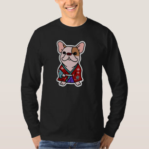 French Bulldog Kimono Dog Cute Frenchie Men Women T-Shirt