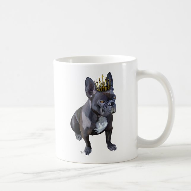 French Bulldog King Coffee Mug (Right)
