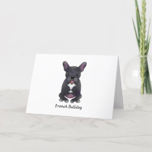 French Bulldog l Holiday Card