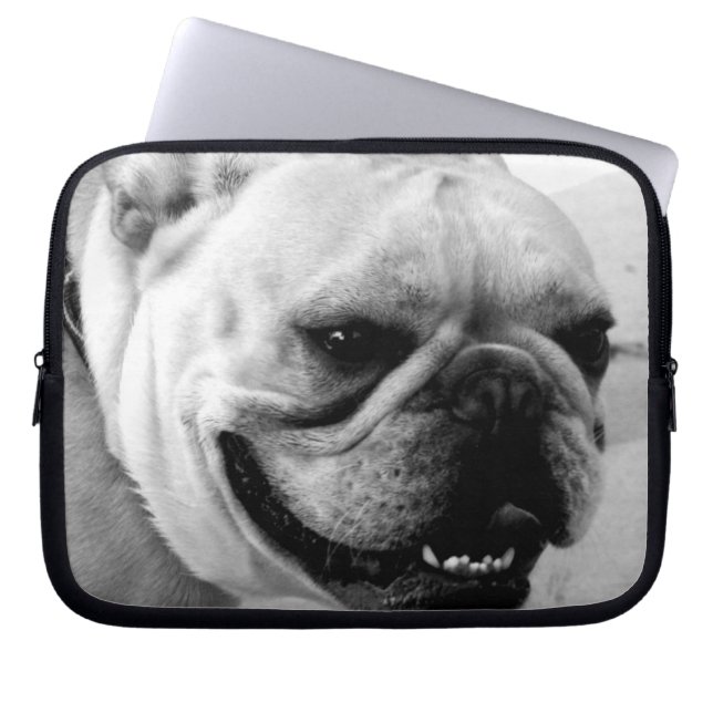 French Bulldog Laptop Sleeve (Front)