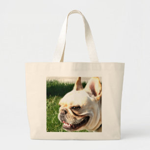 French Bulldog Large Tote Bag