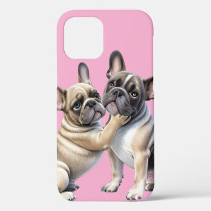 French Bulldog Liebe französische Bulldogge iPhone 12 Case