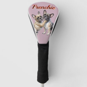 French Bulldog Liebe französische Bulldogge Golf Head Cover
