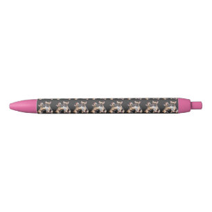 French Bulldog Love French Bulldog Black Ink Pen