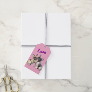 French Bulldog Love French Bulldog Gift Tags
