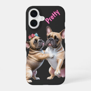 French Bulldog Love French Bulldog iPhone 16 Case