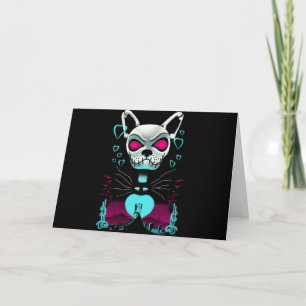 French Bulldog   Love Halloween Pumpkin Gift Card