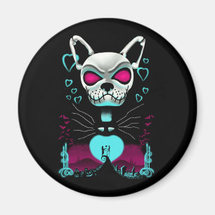 French Bulldog Love Halloween Pumpkin Gift Magnet