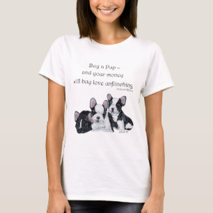 French Bulldog Love Unflinching T-Shirt