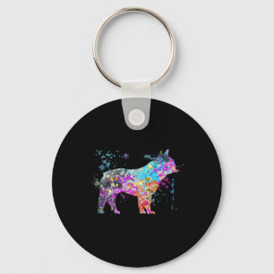 French Bulldog Lover Dog French Bulldogs  Key Ring
