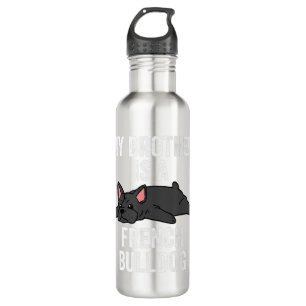 French Bulldog Lover Girl Water Bottle Gifts