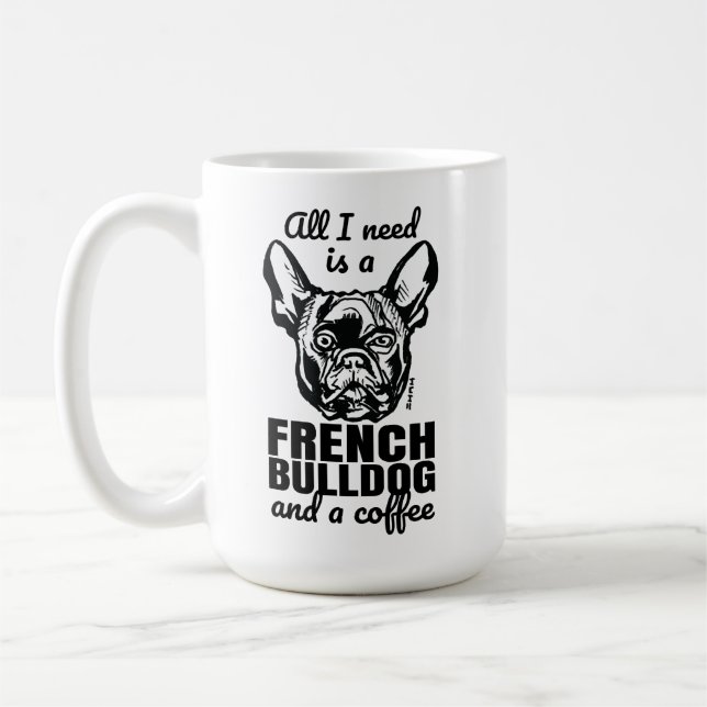 French Bulldog Lover Mug French Bulldog Owner Mug (Left)