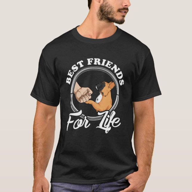 French Bulldog Lovers Design Best Friends Funny Fr T-Shirt (Front)