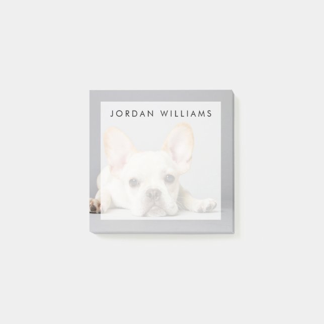 French Bulldog Lying Down Post-it Notes (Front)