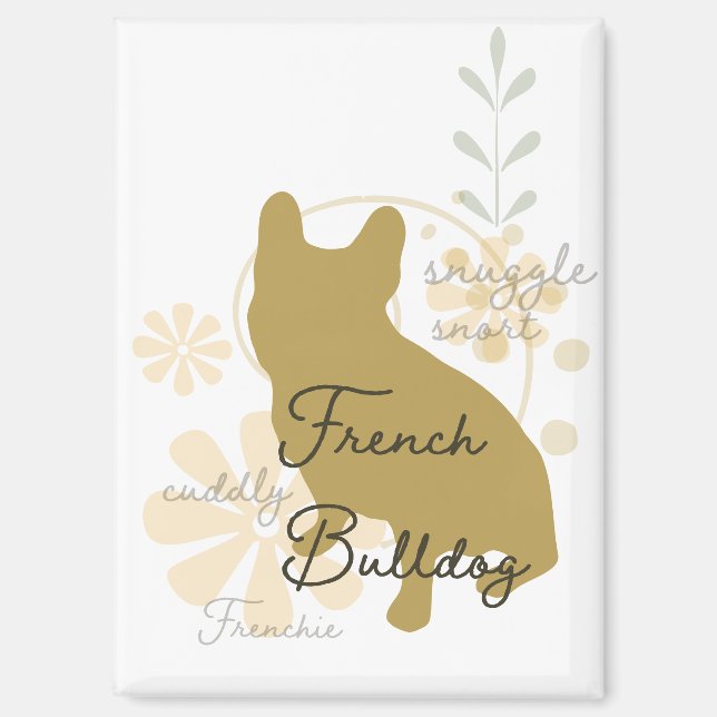French Bulldog Magnet (Front)