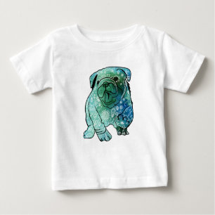 French Bulldog Mandala Baby Fine Jersey T-Shirt