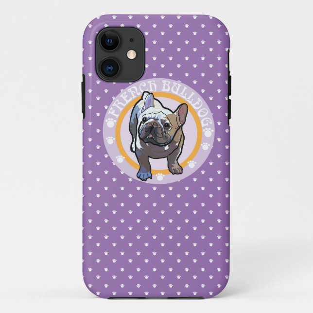 French bulldog mark Case-Mate iPhone case (Back)