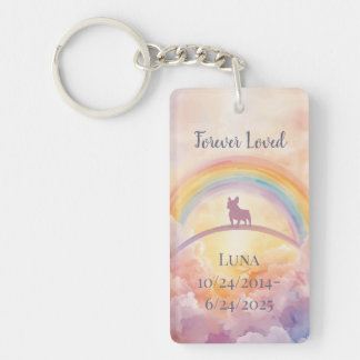 French Bulldog Memorial Keychain – Grief Music