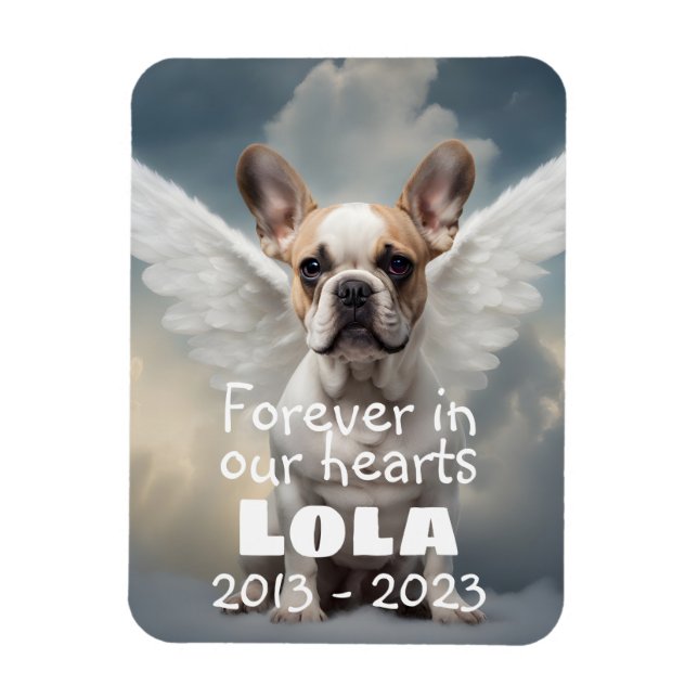 French Bulldog Memorial Magnet (Vertical)