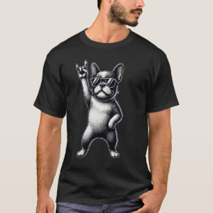 French Bulldog Men Women Kid Funny Frenchie Dad Fr T-Shirt